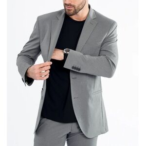 Men's Twillory Performance Blazer // GREY MELANGE